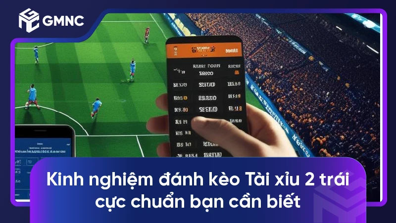 Kinh nghiệm đánh kèo Tài xỉu 2 trái cực chuẩn bạn cần biết
