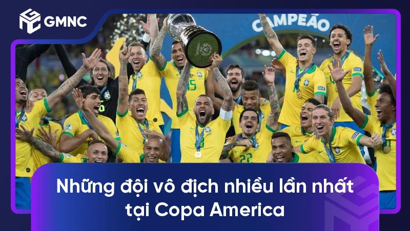 Những đội vô địch nhiều lần nhất tại Copa America