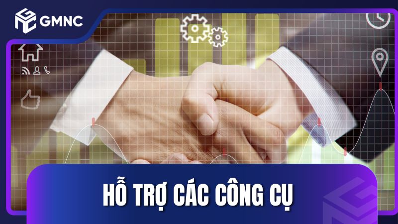 Đại lý được hỗ trợ các công cụ quảng bá
